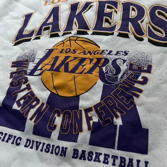 Rare Vintage Los Angeles Lakers Sweatshirt – Classic 90s NBA Style - Picture 2 of 5
